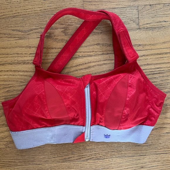 Shefit Red High Impact Ultimate Sports Bra - Picture 1 of 2